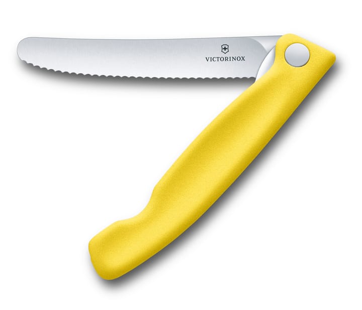 Swiss Classic Foldable Paring Knife - Yellow - Victorinox