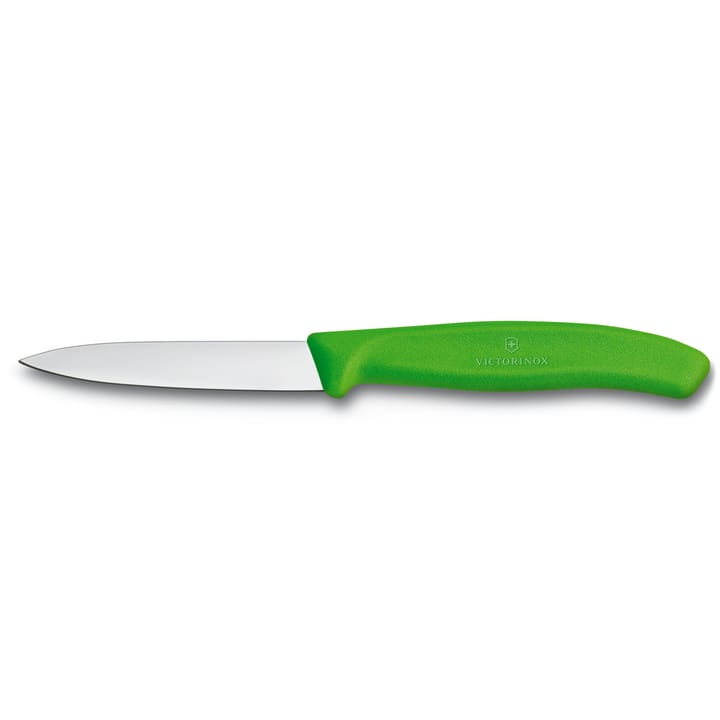 Swiss Classic grønnsaks- og skrellekniv 8 cm, Grønn Victorinox