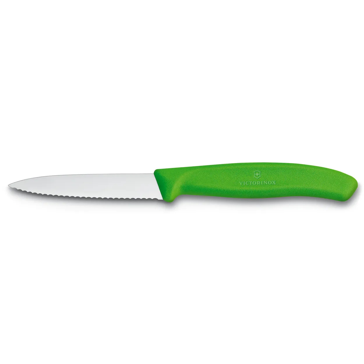 Victorinox Swiss Classic grønnsaks- og skrellekniv tagget 8 cm Grønn