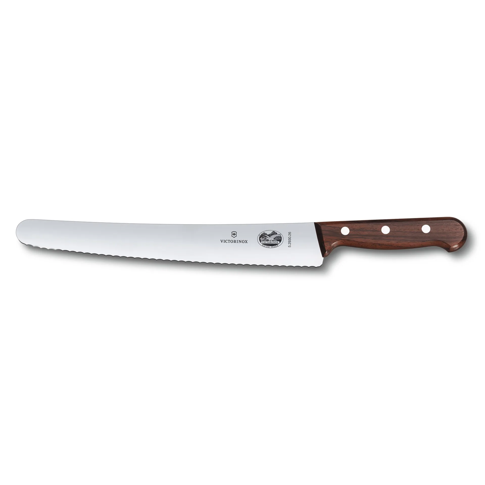 Victorinox brød- & Bakerkniv bølgetannet 26 cm, Furu Victorinox