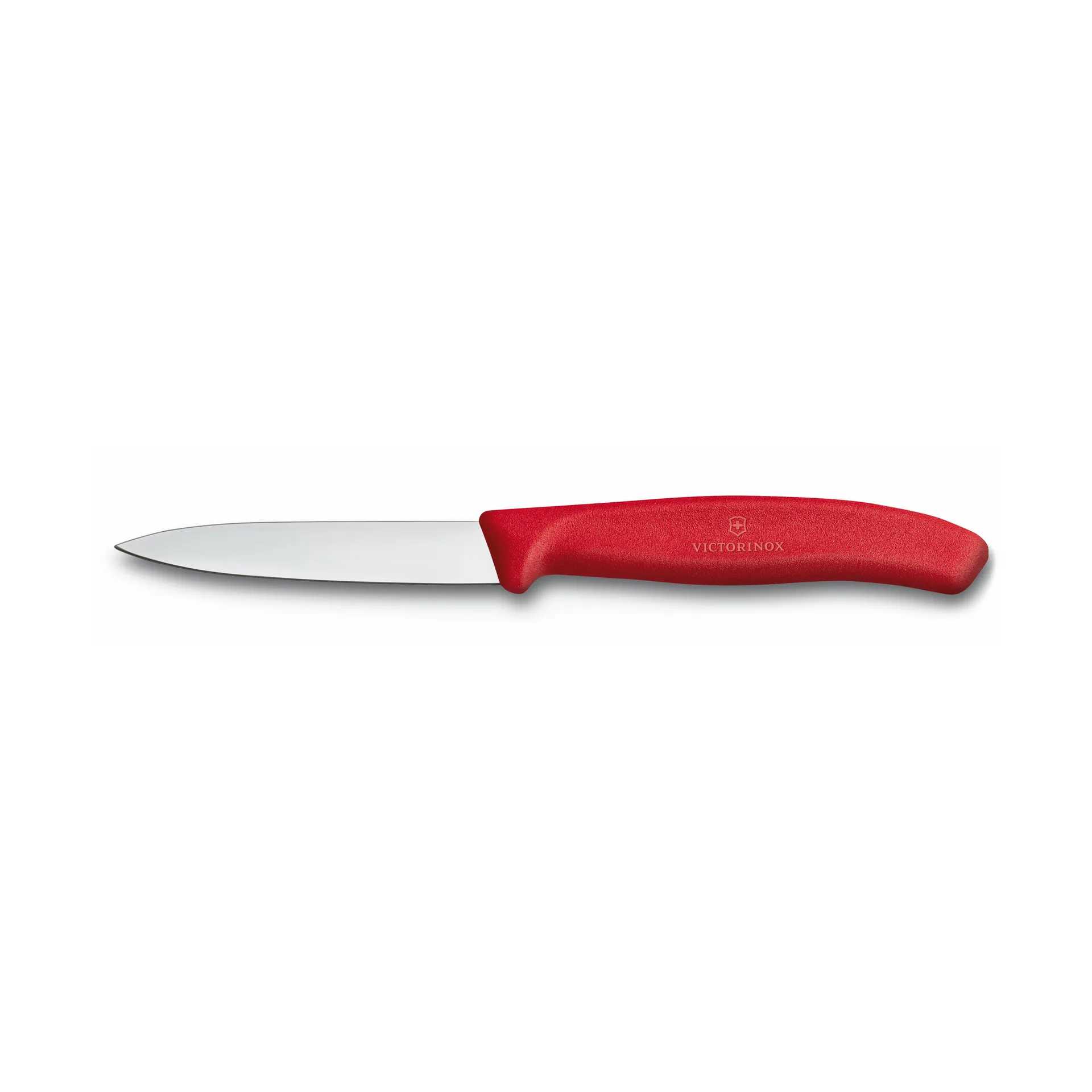 Victorinox grønnsaks- & skrellekniv 8 cm, Rød Victorinox