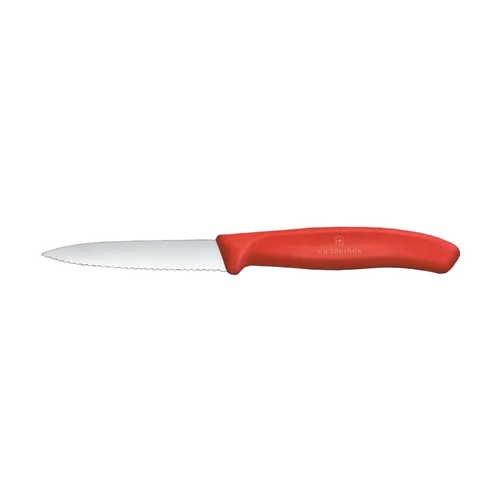 Victorinox Swiss Classic skrellekniv tagget 8 cm - Rød - Victorinox