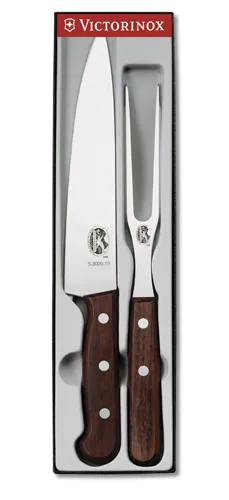 Victorinox trancheringssett 2 deler, Rosewood Victorinox
