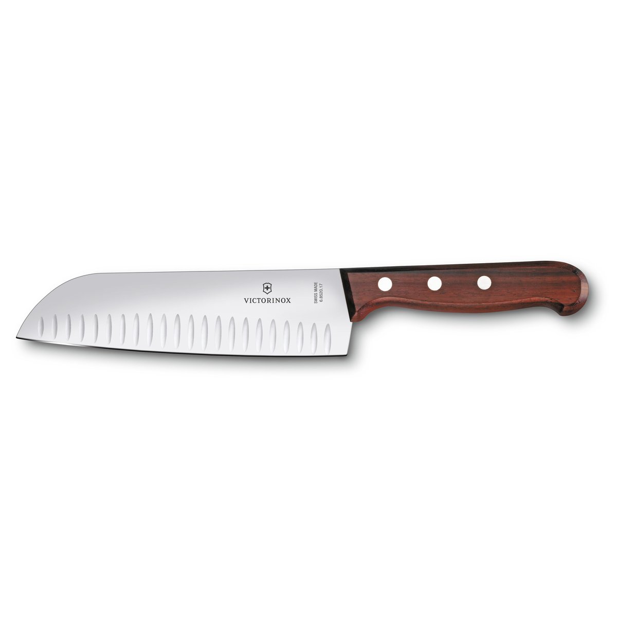 Wood santokukniv olivenslipt 17 cm Rustfritt stål-lønn
