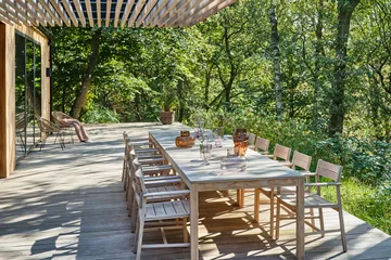 Baks glassvase Ø17,5 cm - Brun - Villa Collection