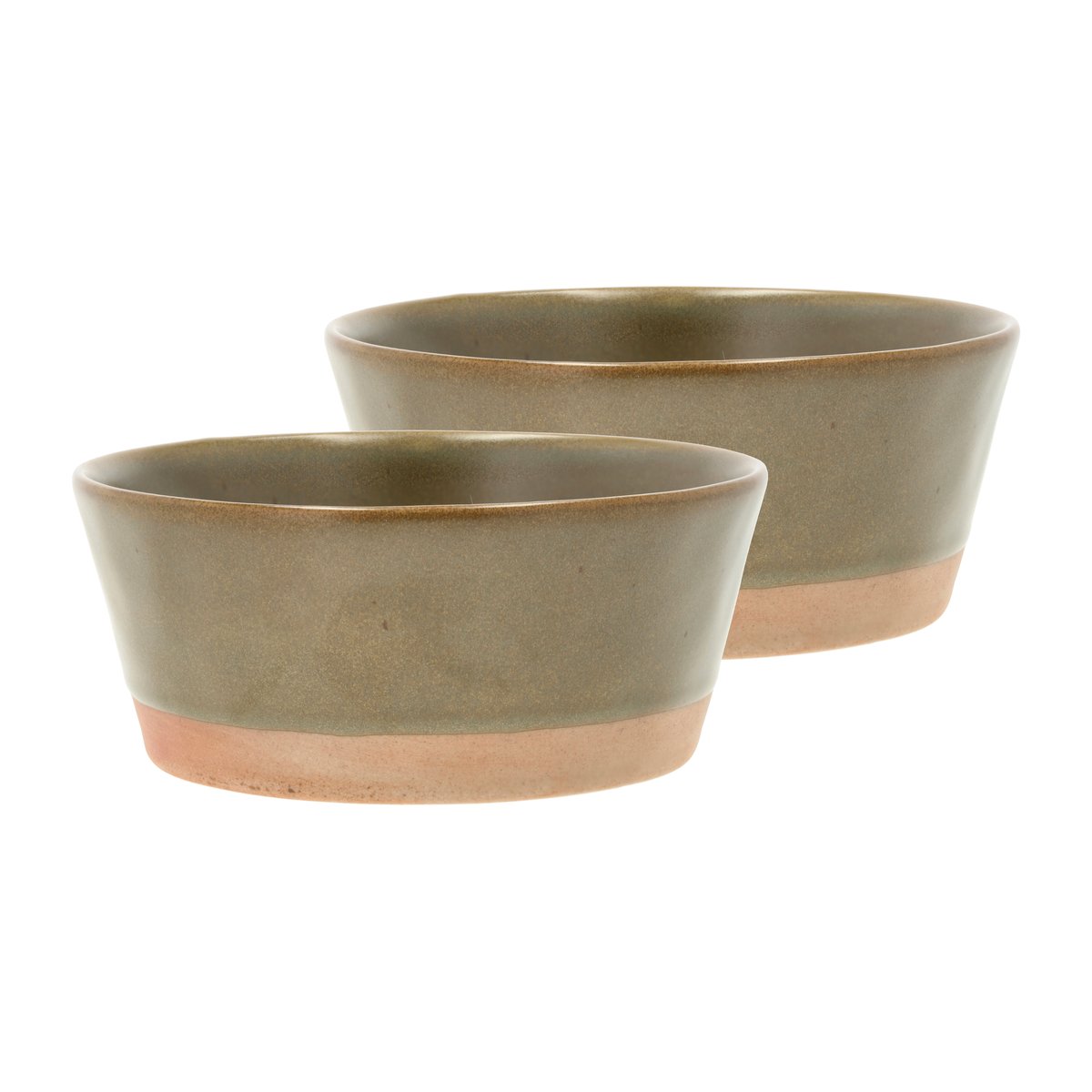 Villa Collection Evig skål Ø 15 cm 2-pakning Brun