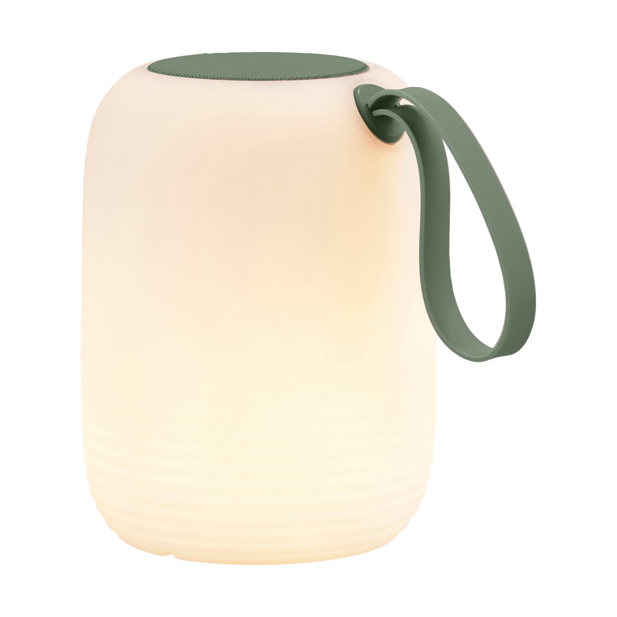 Villa Collection Hav LED-lys med høyttaler bærbar Ø12,5 cm White-green