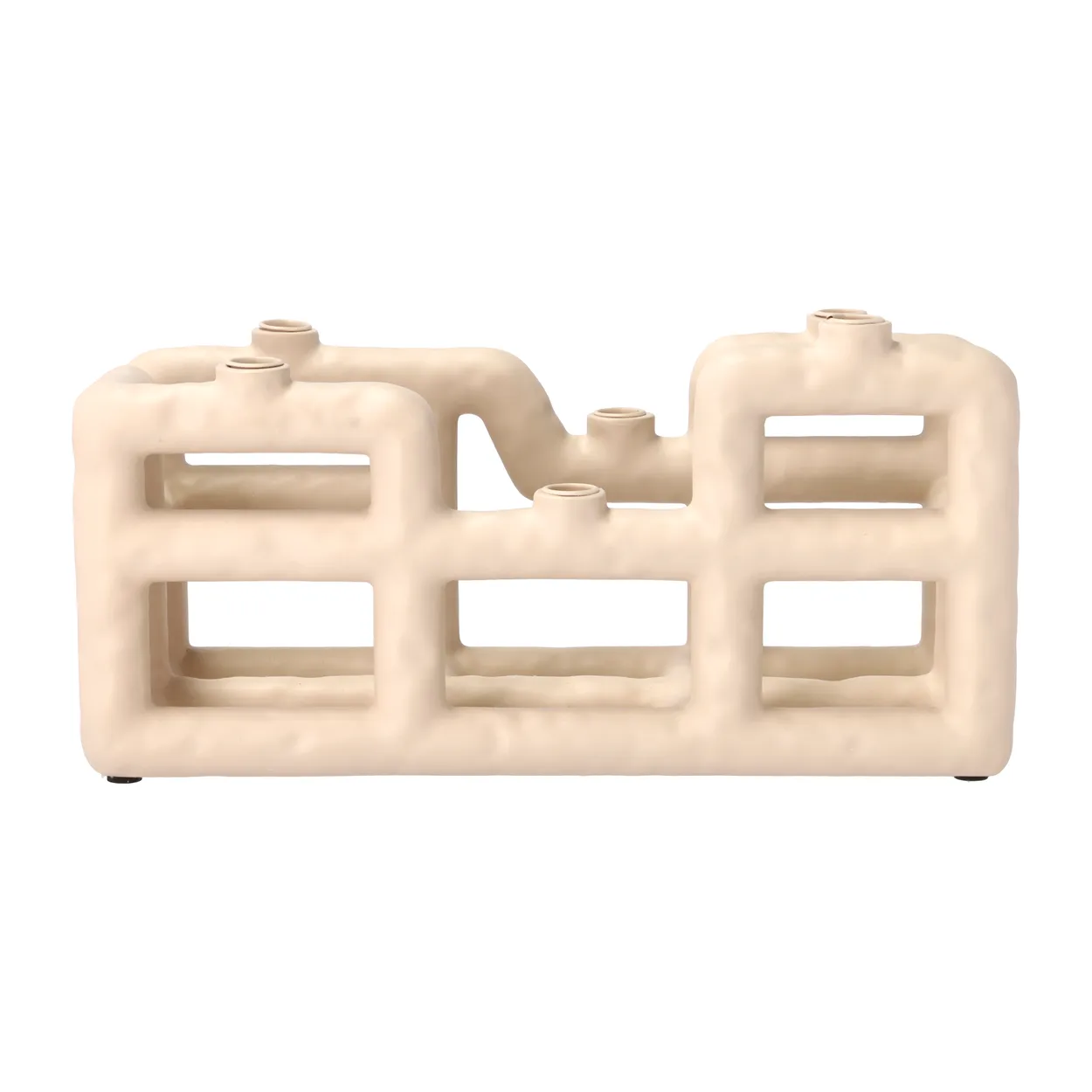 Villa Collection Lyng lysestake 6 lys Sand