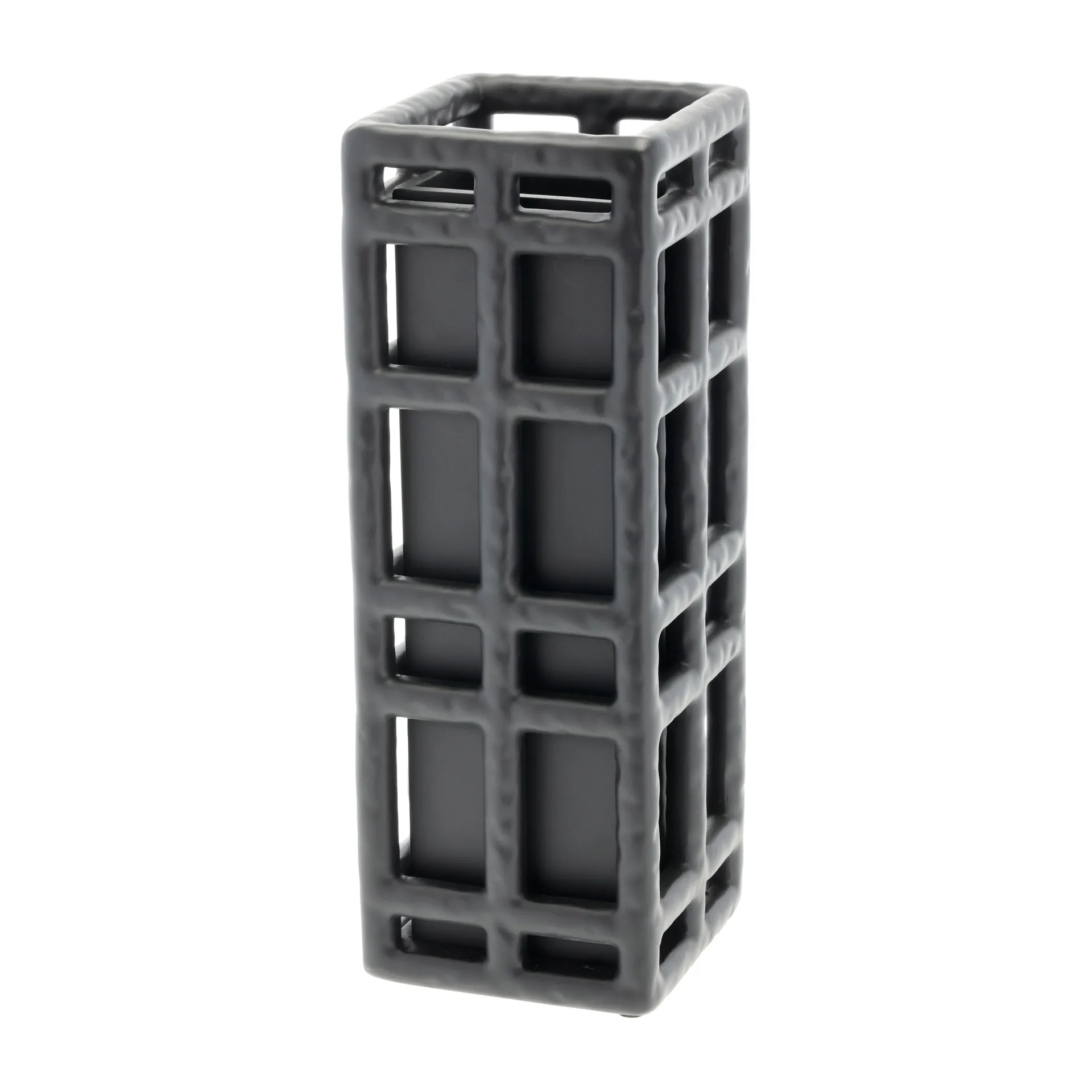 Lyng vase 11 x 11 30 cm, Black Villa Collection
