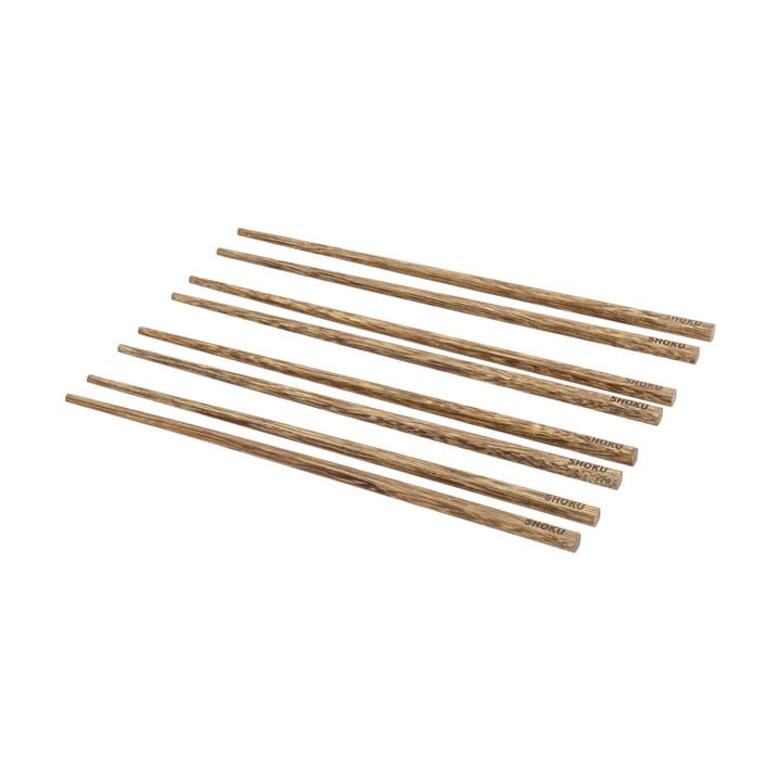 Shoku spisepinner 23,5 cm 4-pack - Wengetre - Villa Collection