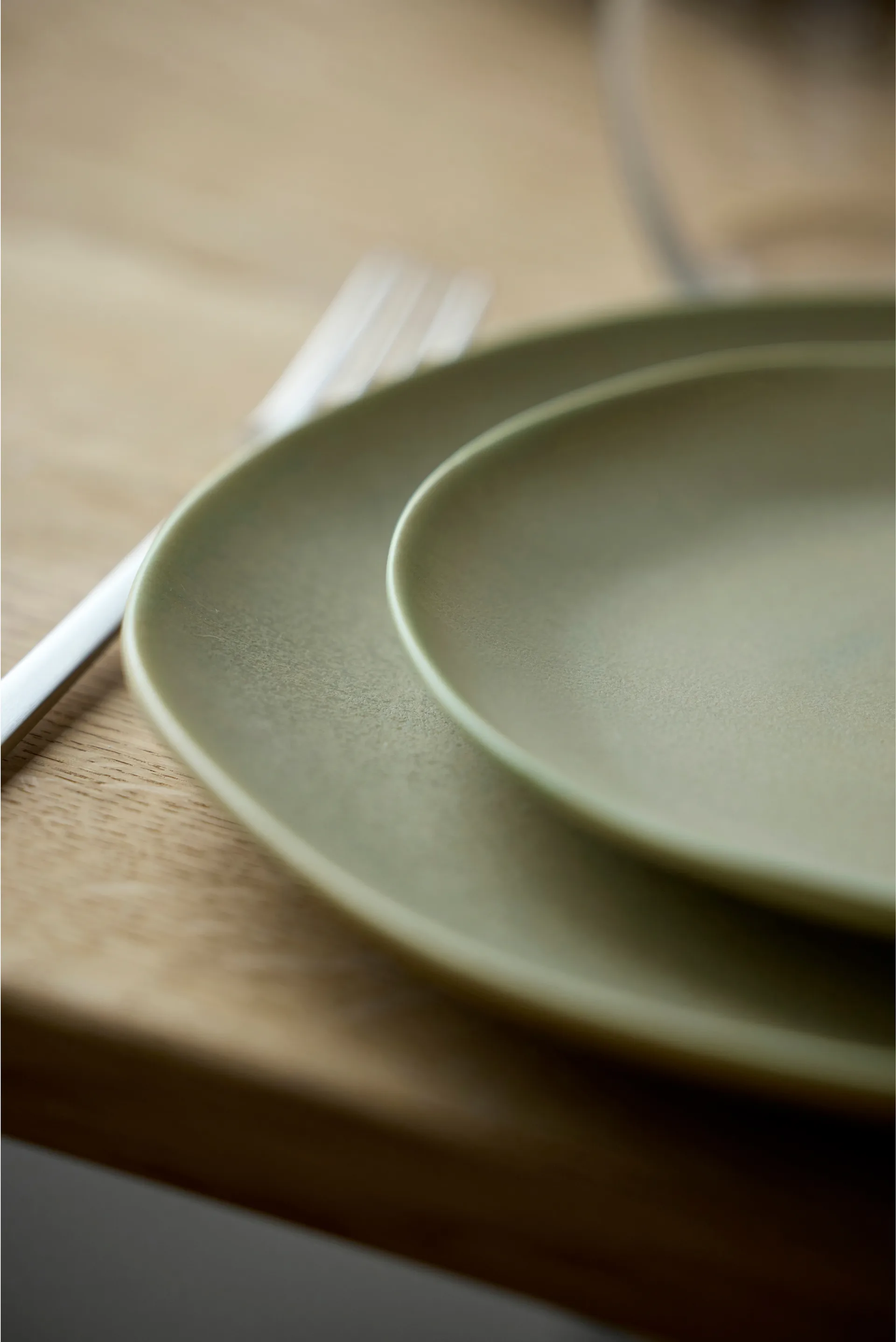Shoku tallerken Ø20 cm, Pure Green Villa Collection