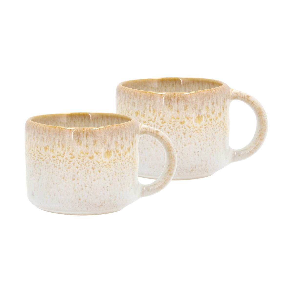 Villa Collection Styles espressokopp 8 cl 2-pk Creme-sand