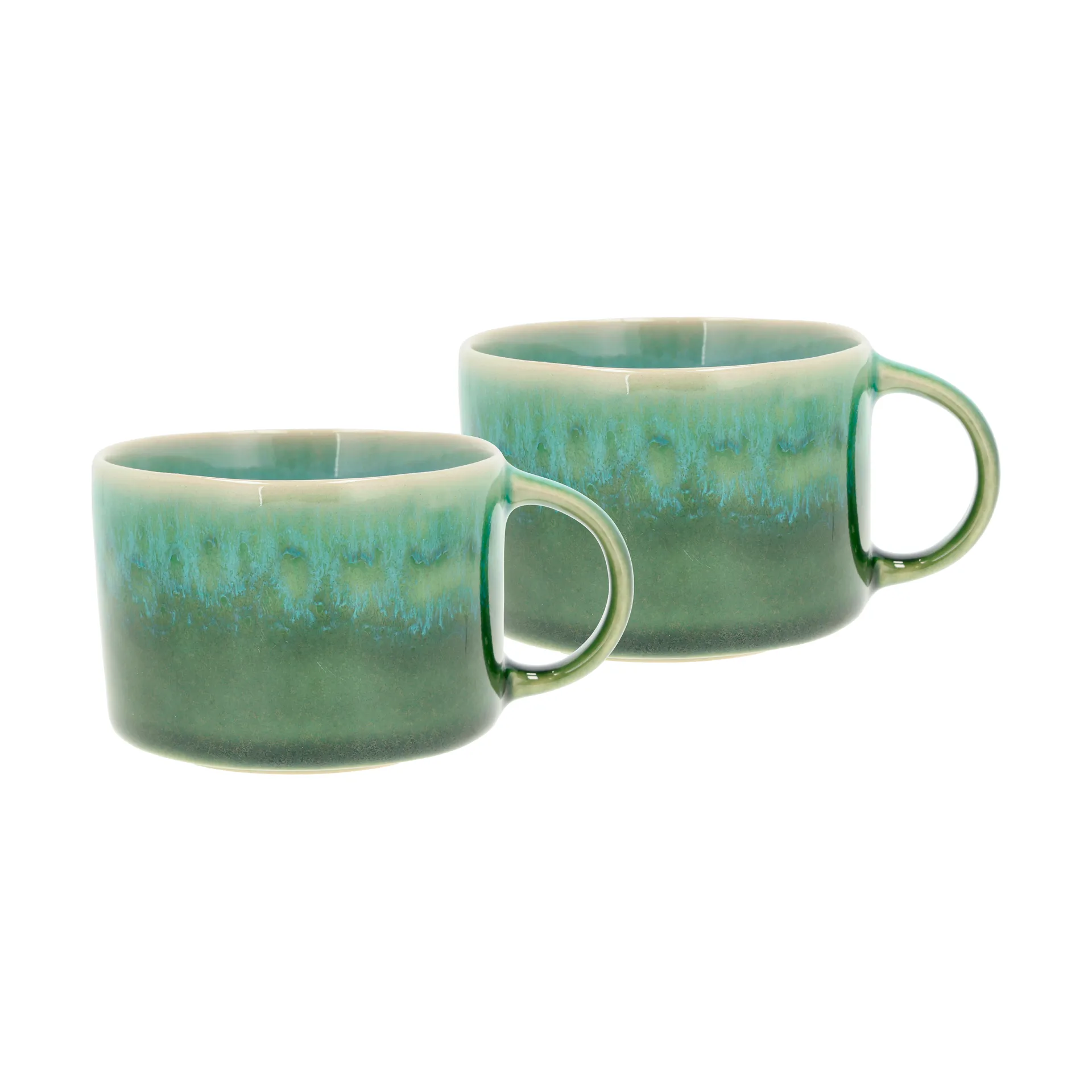 Styles kopp med hank 16 cl 2-pk, Black-blue Villa Collection
