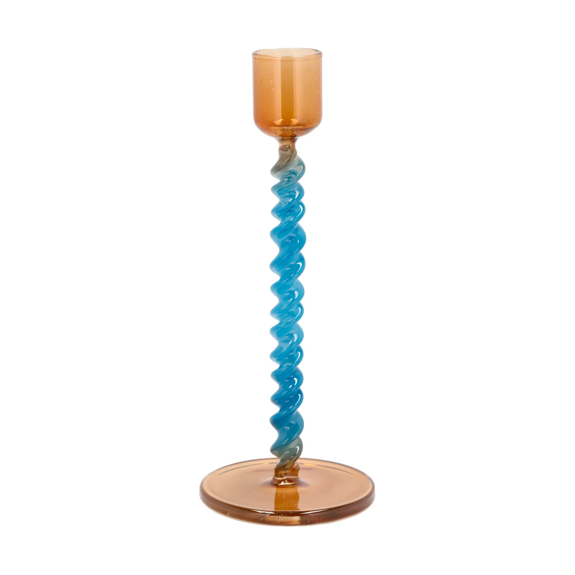 Styles lysestake 16,3 cm, Blue-amber Villa Collection