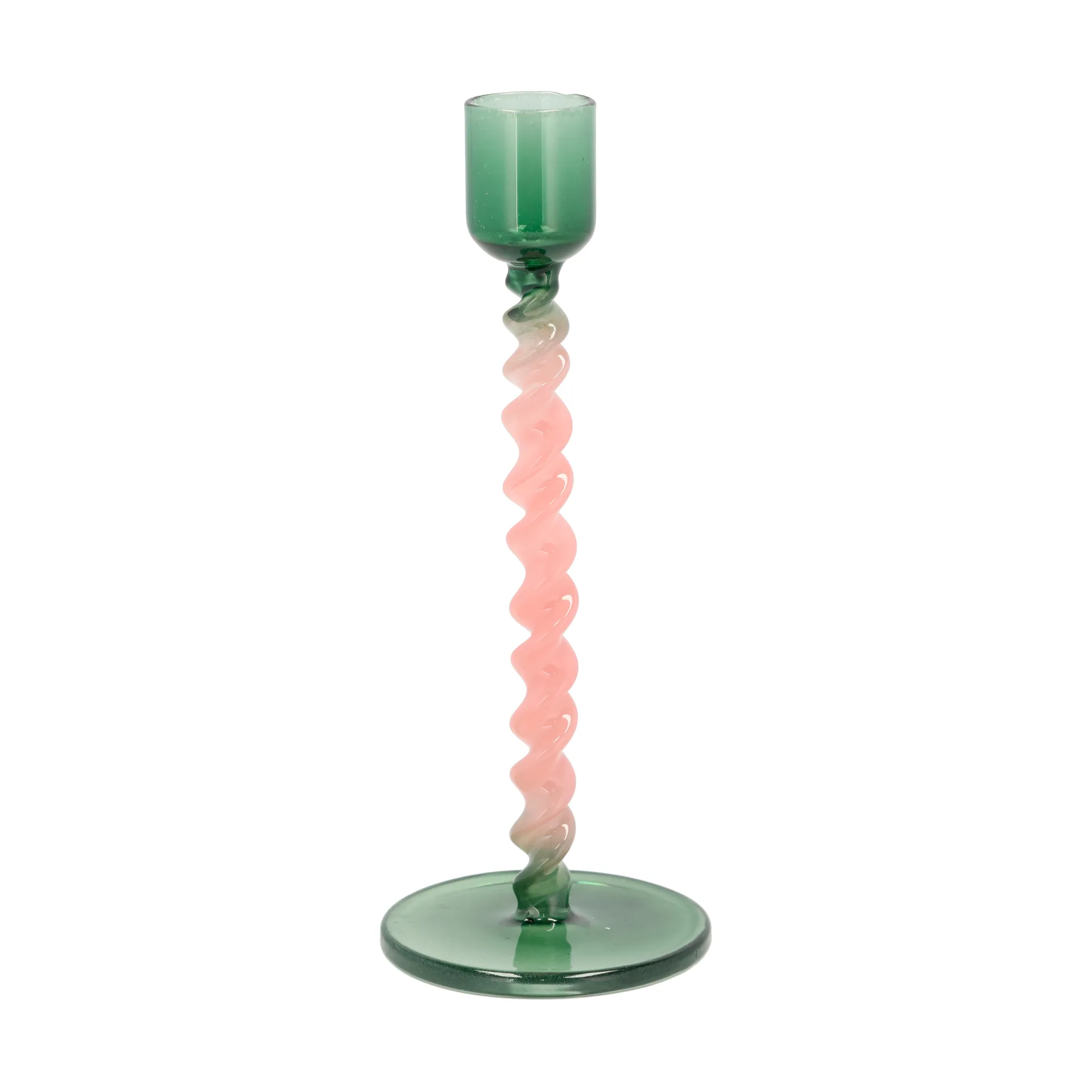 Styles lysestake 16,3 cm, Green-pink Villa Collection