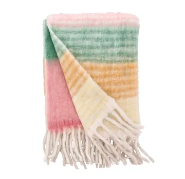 Styles pledd 130 x 170 cm - Rose - Villa Collection