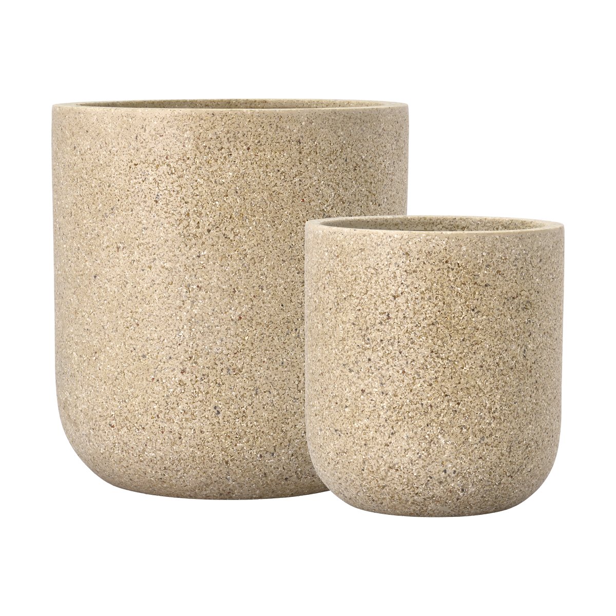 Villa Collection Thum pottesett nature 2 stk Ø37 cm-Ø45 cm