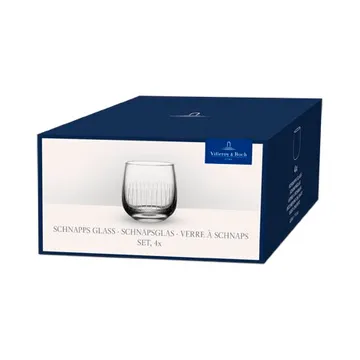 Afina snapsglass - Transparent, 4 cl, 4-pakning - Villeroy & Boch