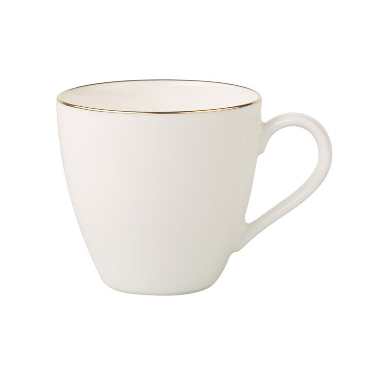 Villeroy & Boch Anmut Gold espressokopp Hvit
