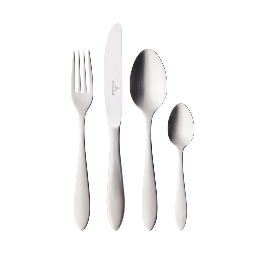 Villeroy & Boch Arthur borstat bestikk 24 deler rustfritt stål