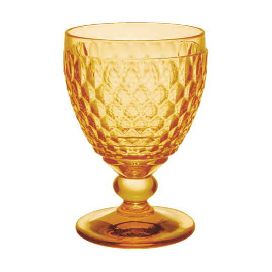 Villeroy & Boch Boston vannglass på fot 25 cl Safran