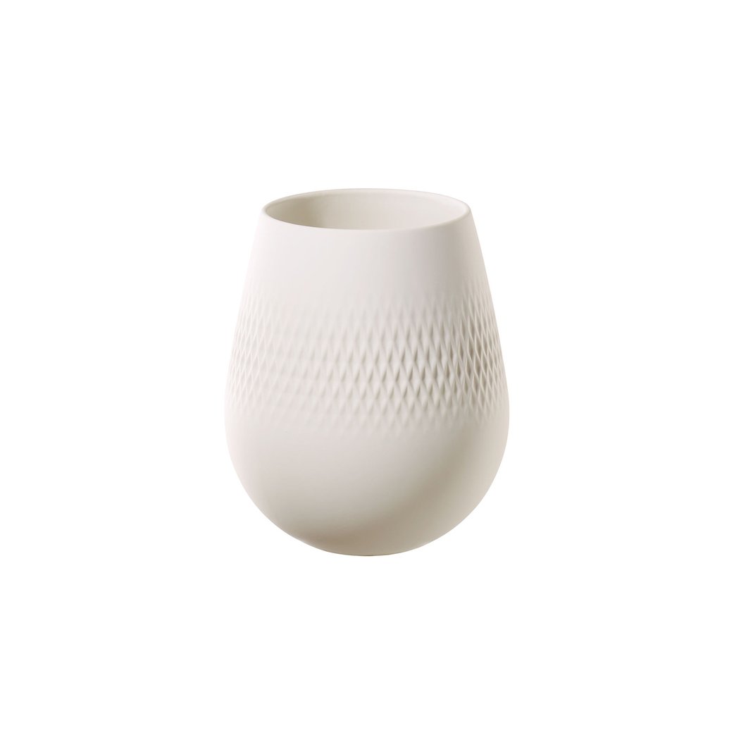 Villeroy & Boch Collier Blanc Carre vase liten
