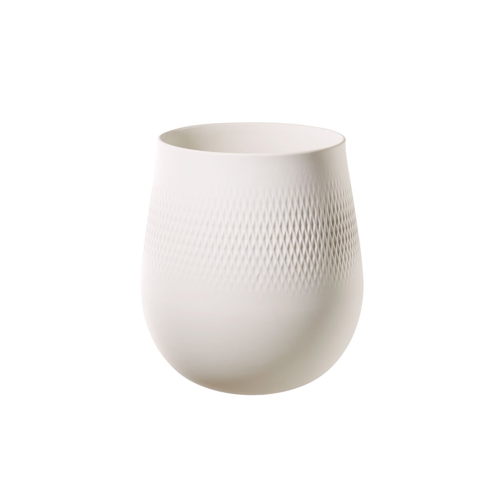 Villeroy & Boch Collier Blanc Carre vase stor
