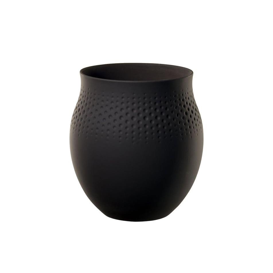 Villeroy & Boch Collier Noir Perle vase stor