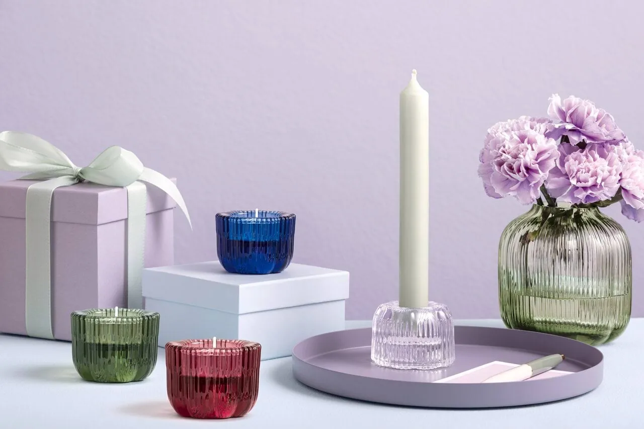 Fleur 2 i 1 lyslykt, Cassis, Ø6,3 cm Villeroy & Boch