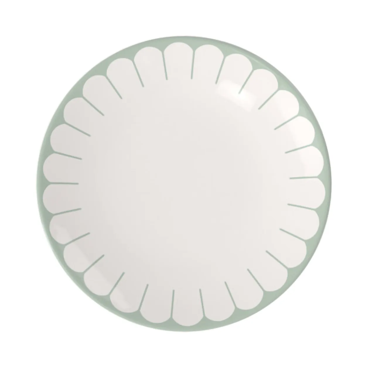 Villeroy & Boch Fleur mattallerken Ø26,5 cm White-green