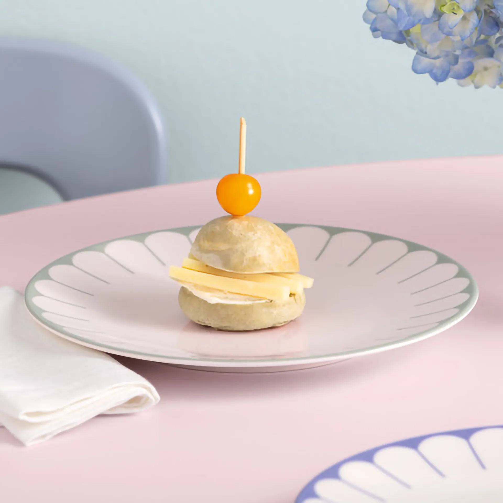 Fleur mattallerken Ø26,5 cm, White-green Villeroy & Boch