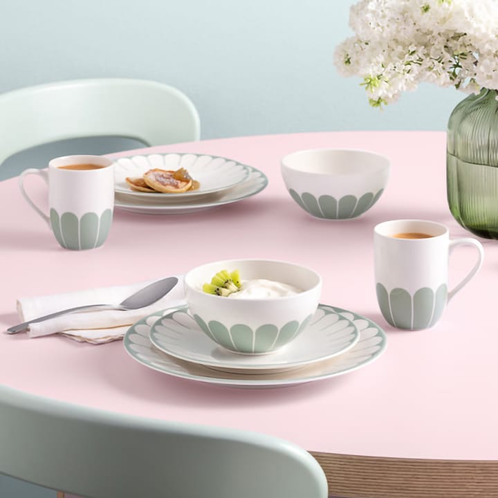 Fleur tallerken Ø21 cm, White-green Villeroy & Boch