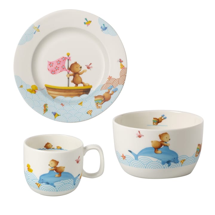 Happy as a Bear barneservise, 3 deler Villeroy & Boch