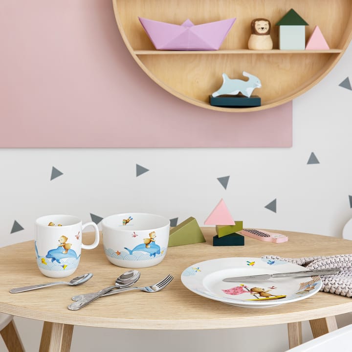 Happy as a Bear barneservise og bestikk, 7 deler Villeroy & Boch