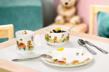 Hungry as a Bear barneservise og bestikk - 7 deler - Villeroy & Boch