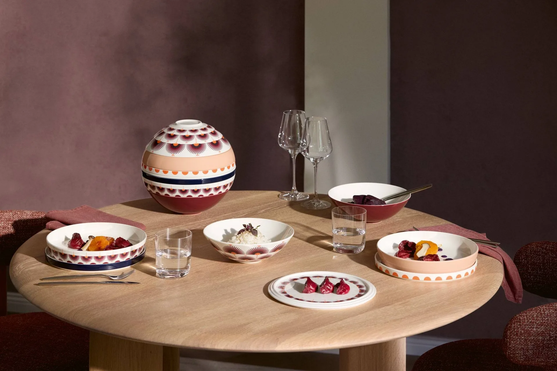 Iconic La Boule servise 7 deler, Kyoto Villeroy & Boch