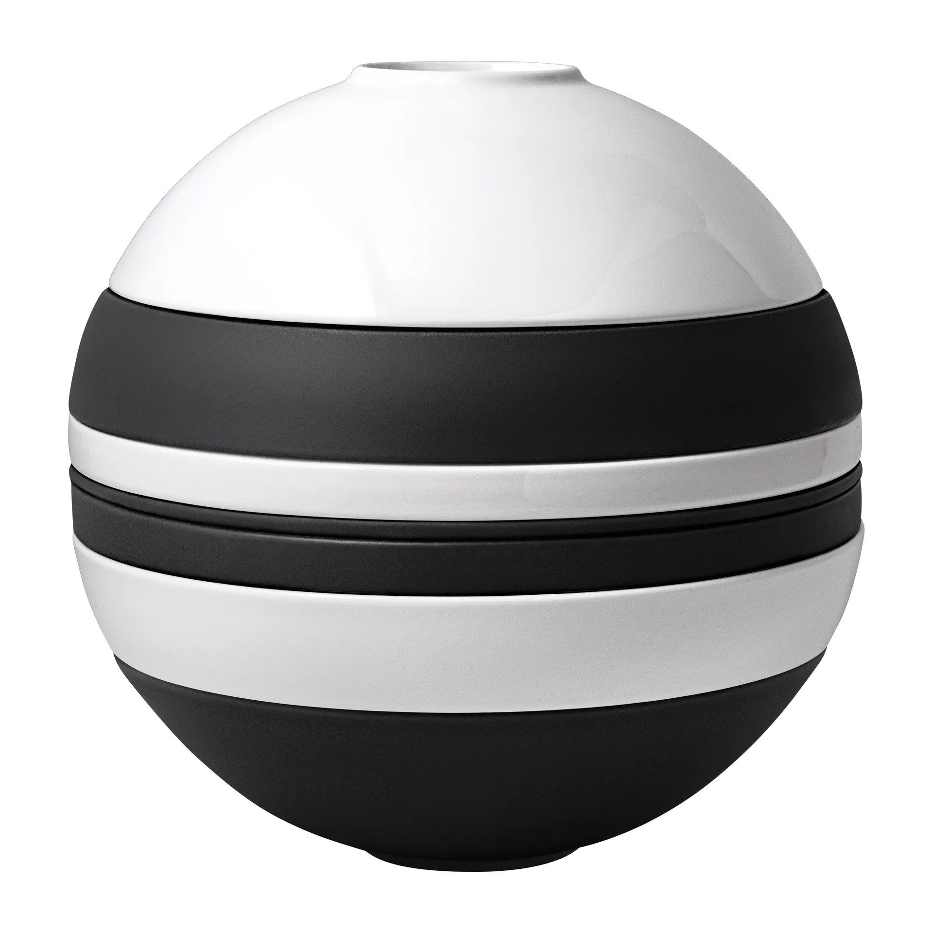 Iconic La Boule servise 7 deler, Svart-hvit Villeroy & Boch