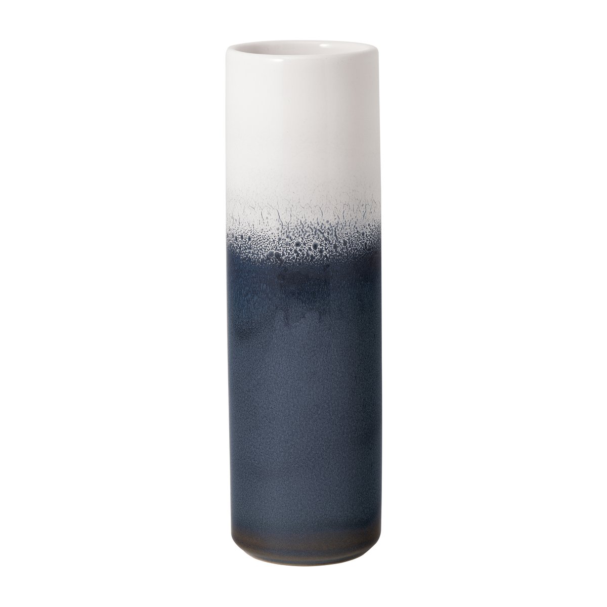 Villeroy & Boch Lave Home sylinder vase 25 cm Blå-hvit