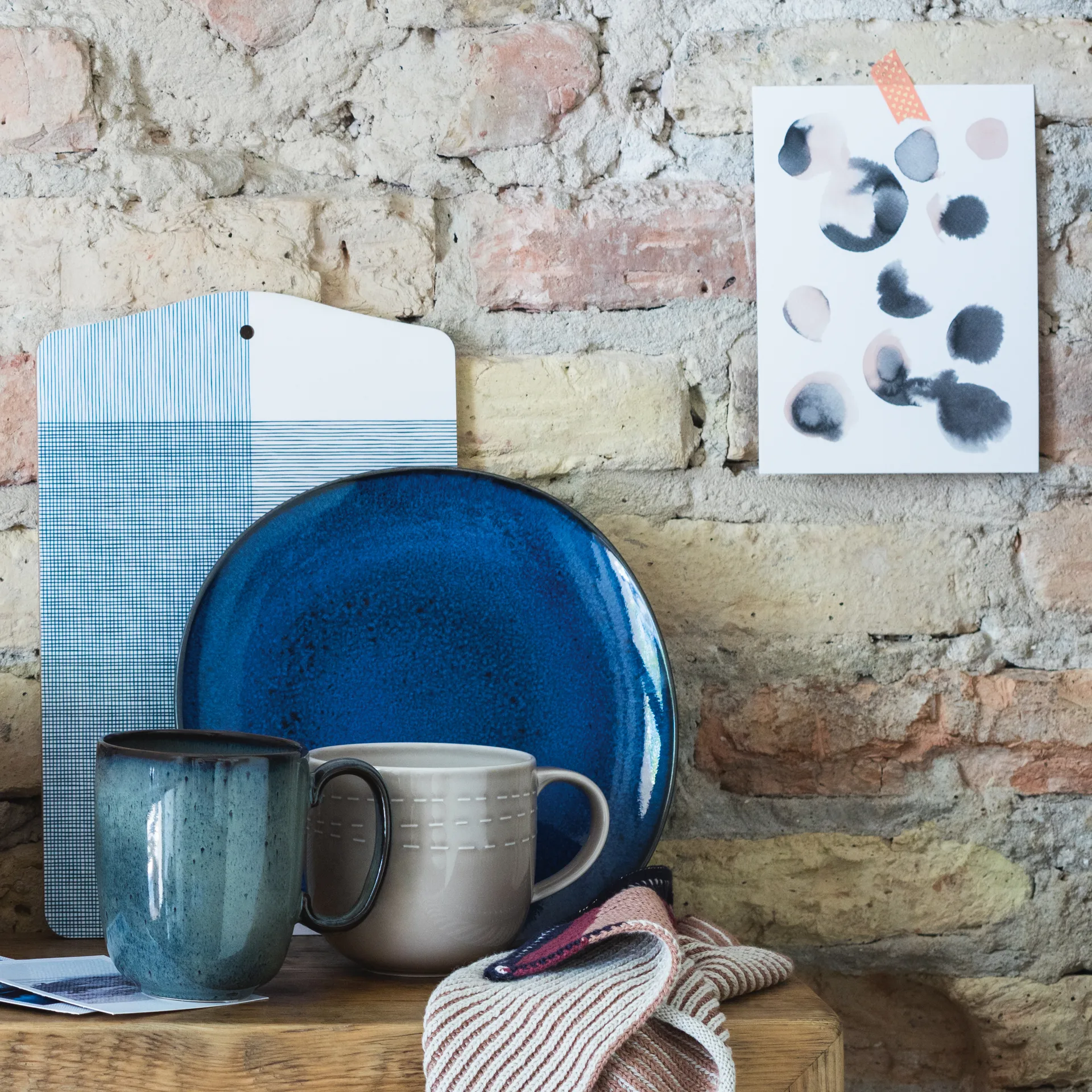 Lave tallerken Ø23 cm, Lave bleu (blå) Villeroy & Boch