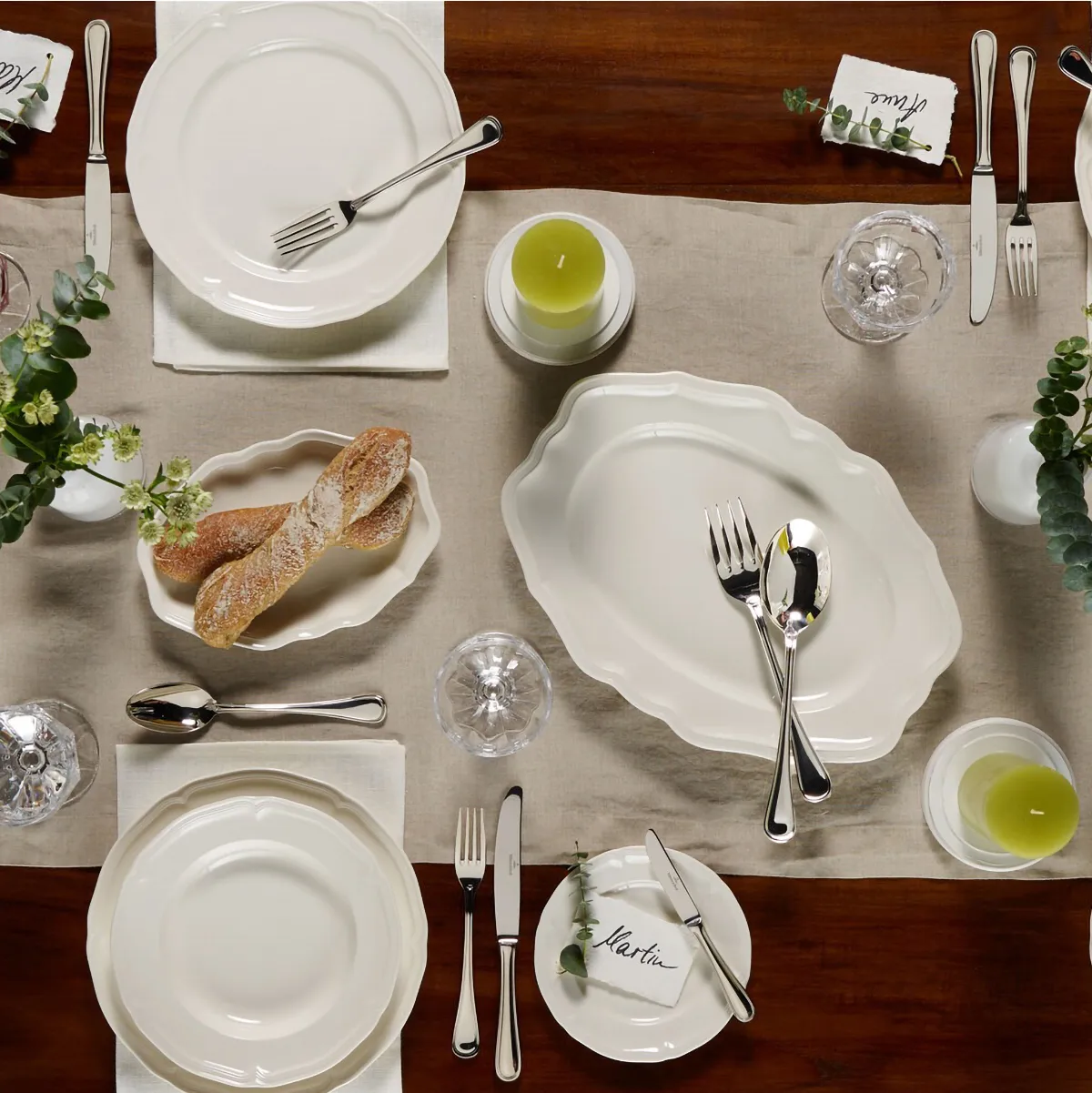 Manoir serveringsfat 37 cm, Hvit Villeroy & Boch