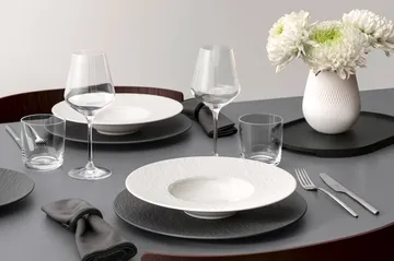 Manufacture Ice pastatallerken - Hvit, Ø28 cm - Villeroy & Boch