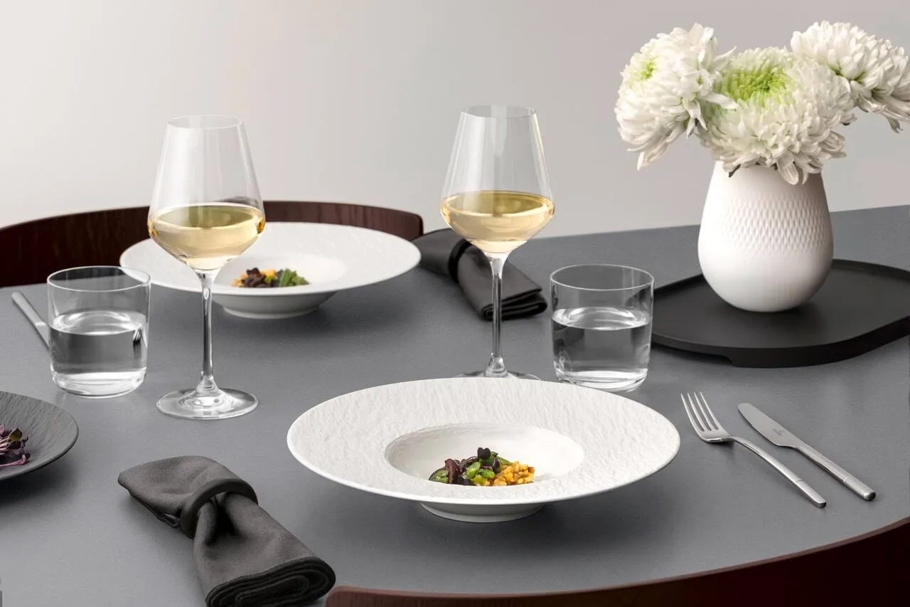 Manufacture Ice pastatallerken, Hvit, Ø28 cm Villeroy & Boch