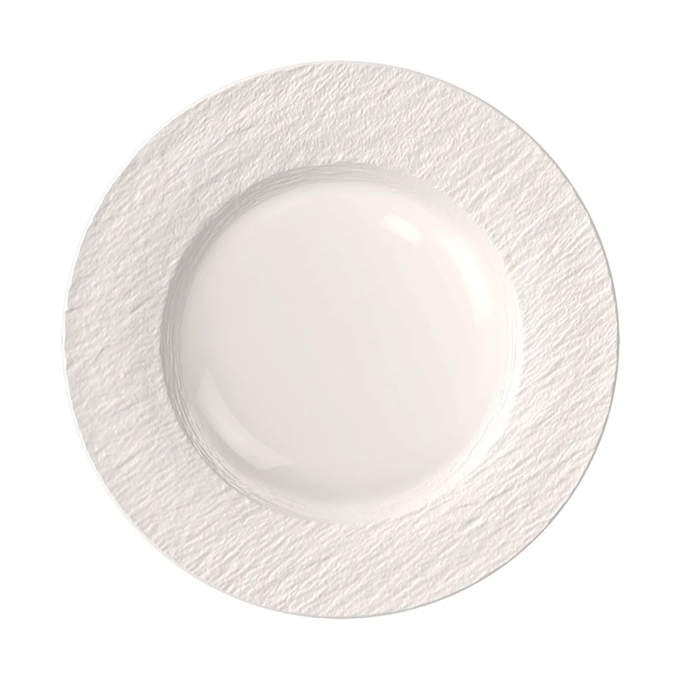 Villeroy & Boch Manufacture Ice tallerken Hvit, Ø27,1 cm