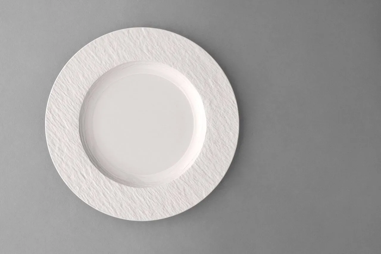 Manufacture Ice tallerken, Hvit, Ø27,1 cm Villeroy & Boch