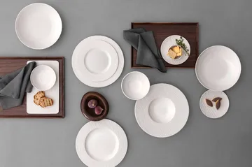 Manufacture Ice tallerken - Hvit, Ø27,1 cm - Villeroy & Boch