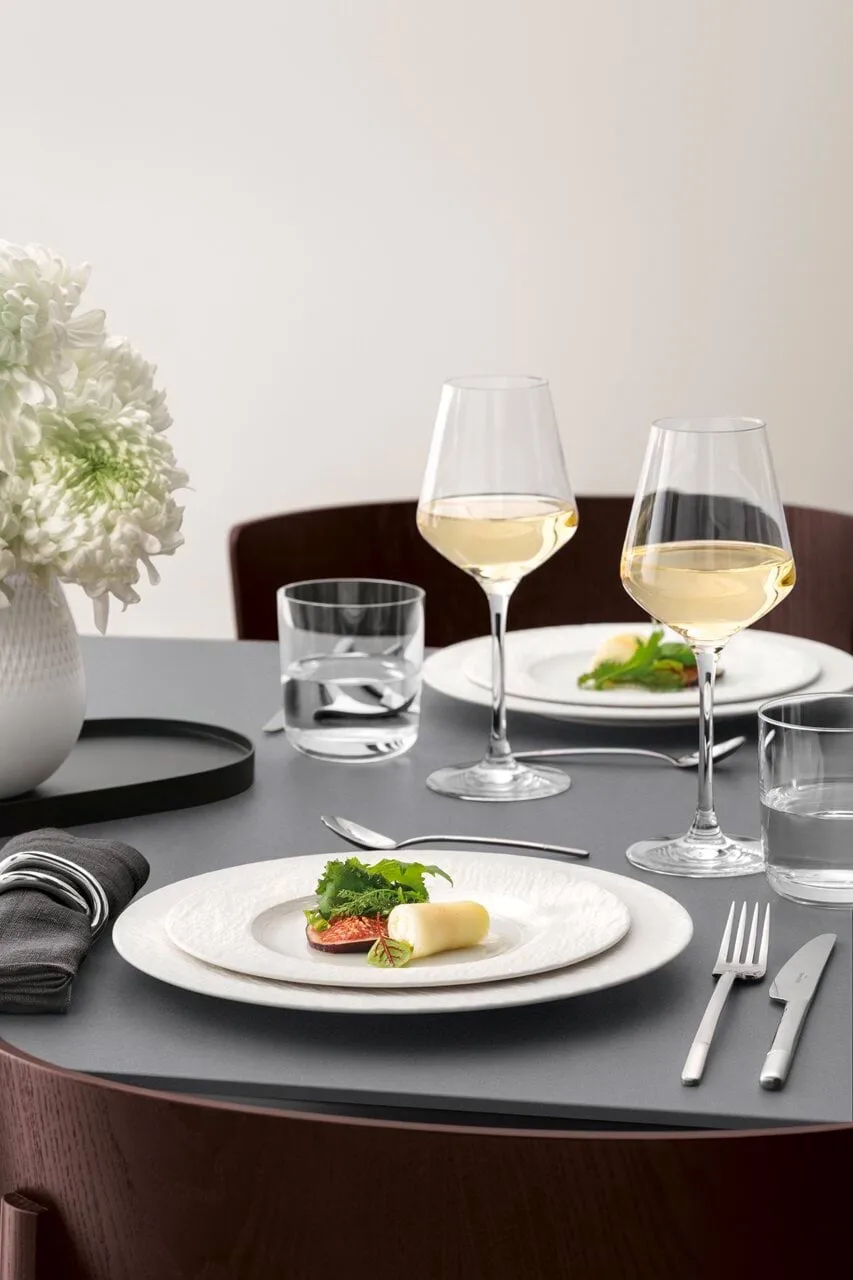 Manufacture Ice tallerken, Hvit, Ø27,1 cm Villeroy & Boch