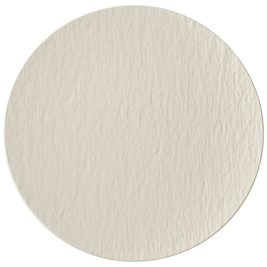 Villeroy & Boch Manufacture Rock coupe tallerken Ø 25 cm White