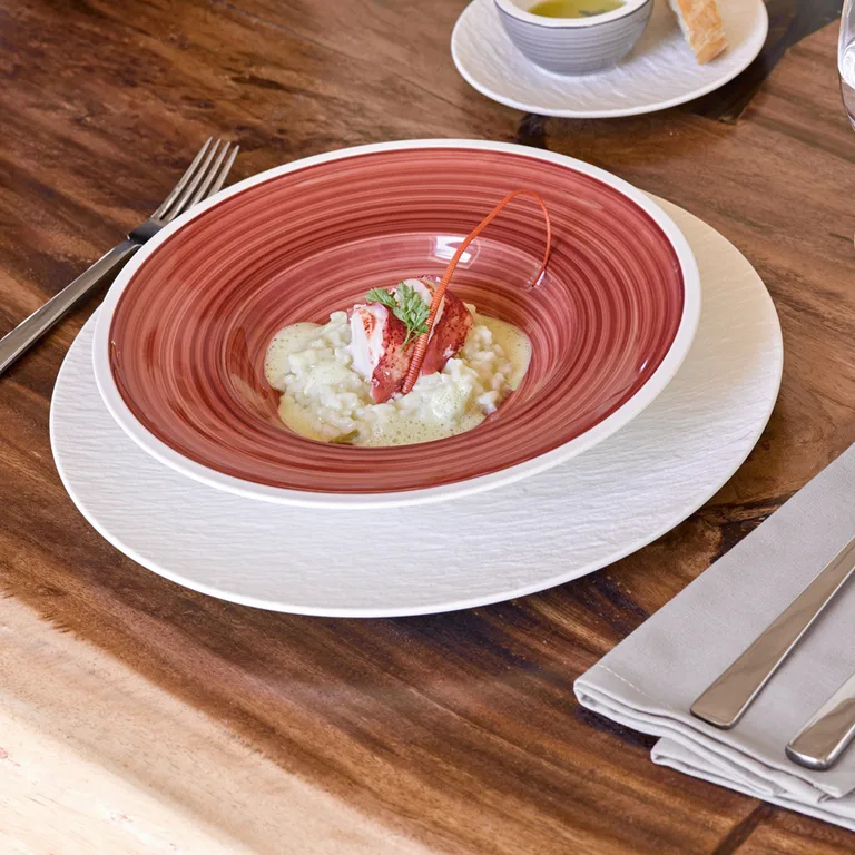 Manufacture Rock Gourmet tallerken Ø32 cm, Blanc Villeroy & Boch