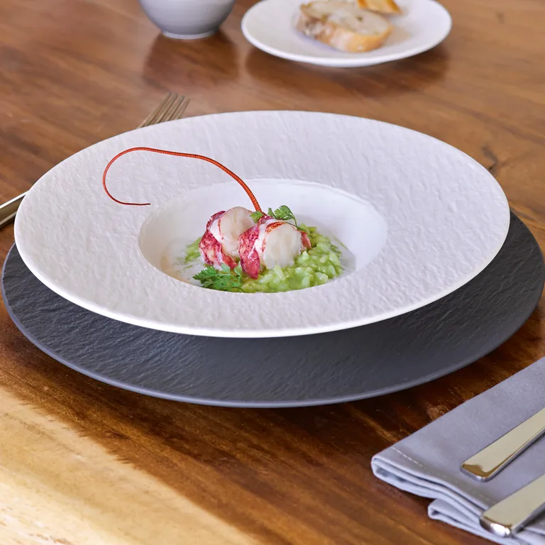 Manufacture Rock Gourmet tallerken Ø32 cm, svart Villeroy & Boch