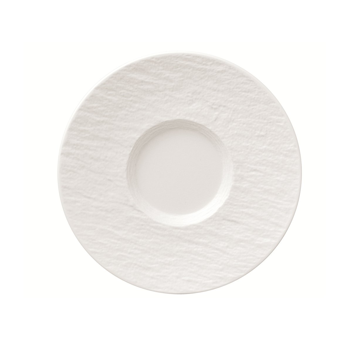 Villeroy & Boch - Manufacture Rock Blanc skål til kaffekopp 15 cm